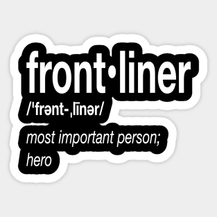 frontliner Sticker